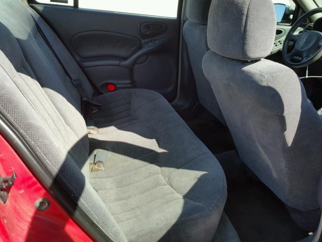 1G2NF52T5YM876080 - 2000 PONTIAC GRAND AM S წითელი ფოტო 6