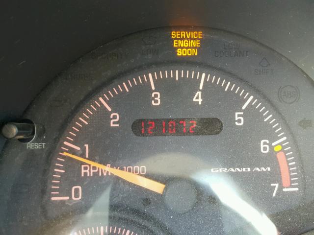 1G2NF52T5YM876080 - 2000 PONTIAC GRAND AM S წითელი ფოტო 8