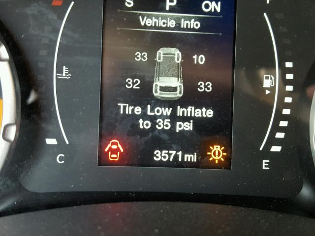 ZACCJBAB5HPG37459 - 2017 JEEP RENEGADE S თეთრი ფოტო 8