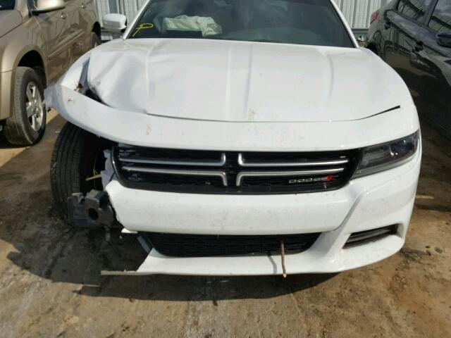 2C3CDXBG5HH547684 - 2017 DODGE CHARGER SE WHITE photo 7