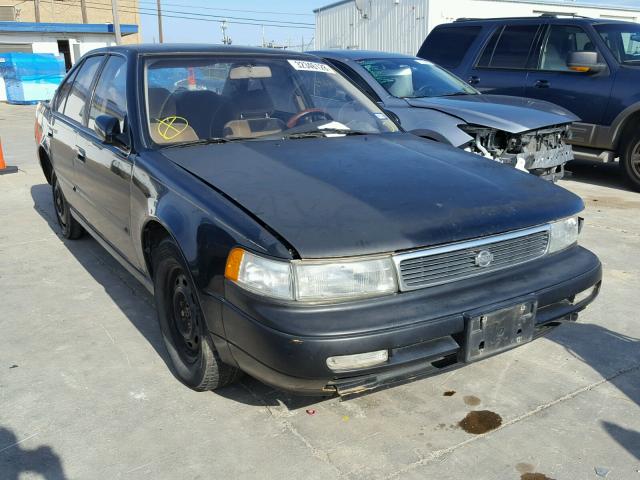 JN1HJ01F0RT256978 - 1994 NISSAN MAXIMA GXE BLACK photo 1