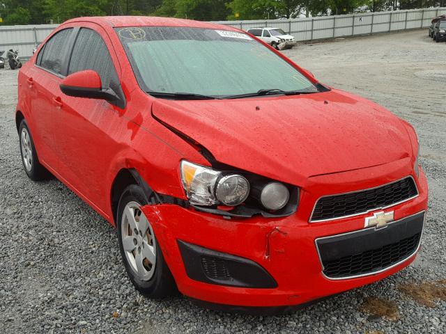1G1JA5SH9E4135312 - 2014 CHEVROLET SONIC LS 红色 照片 1