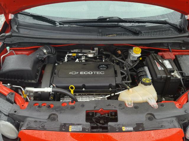 1G1JA5SH9E4135312 - 2014 CHEVROLET SONIC LS 红色 照片 7