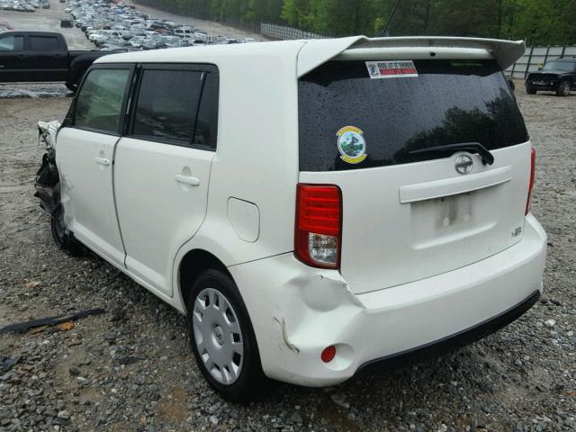 JTLZE4FEXEJ058223 - 2014 TOYOTA SCION XB WHITE photo 3