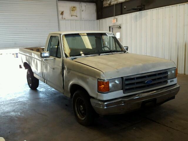 1FTEF15N4KLA10823 - 1989 FORD F150 WHITE photo 1