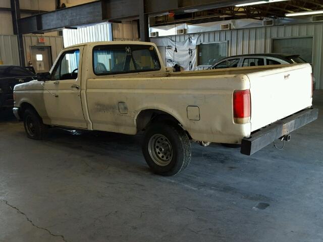 1FTEF15N4KLA10823 - 1989 FORD F150 WHITE photo 3