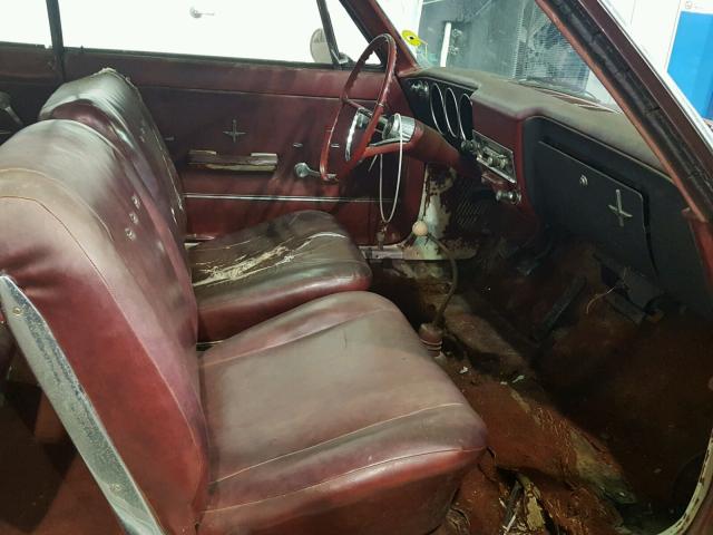 0K179175424 - 1966 CHEVROLET CORVAIR RED photo 5