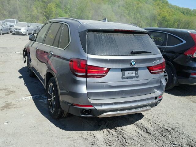 5UXKR2C30H0W43314 - 2017 BMW X5 SDRIVE3 GRAY photo 3