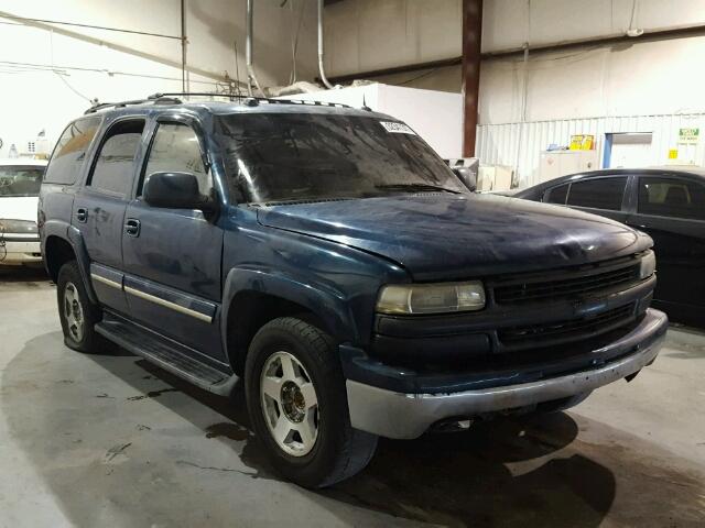 1GNEC13T95R146710 - 2005 CHEVROLET TAHOE C150 BLUE photo 1