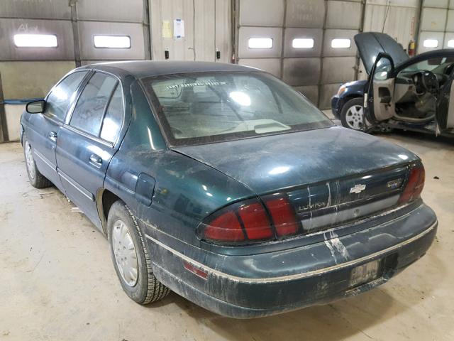 2G1WL52M5X9219169 - 1999 CHEVROLET LUMINA BAS მწვანე ფოტო 3