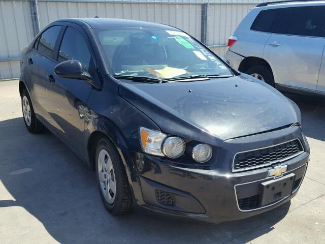1G1JA5SH7F4138095 - 2015 CHEVROLET SONIC LS 黑色 照片 1