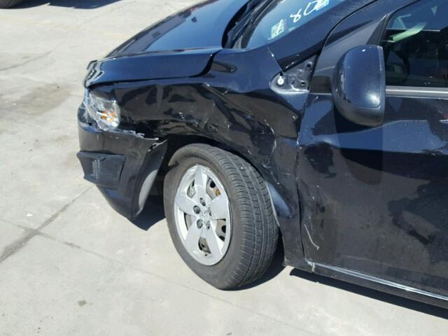 1G1JA5SH7F4138095 - 2015 CHEVROLET SONIC LS 黑色 照片 9