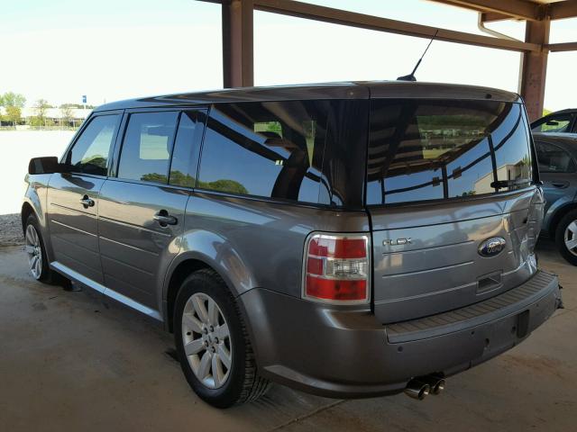 2FMDK51C89BA07240 - 2009 FORD FLEX SE GRAY photo 3