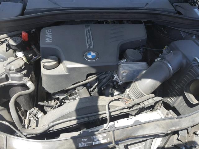 WBAVM1C54EVW48939 - 2014 BMW X1 SDRIVE2 GRAY photo 7
