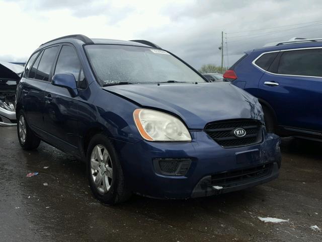 KNAFG526287150700 - 2008 KIA RONDO LX BLUE photo 1