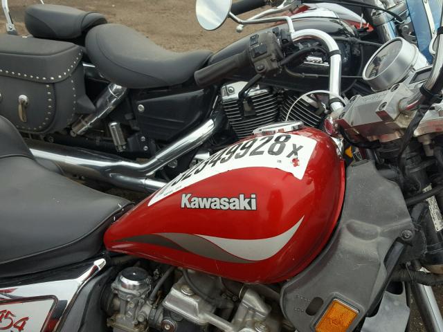 JKAENGA12FA001610 - 1985 KAWASAKI EN450 RED photo 5