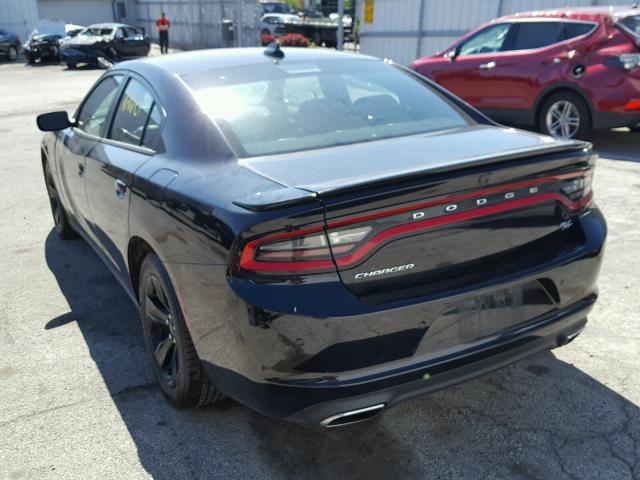 2C3CDXCT1JH125039 - 2018 DODGE CHARGER R/ BLACK photo 3