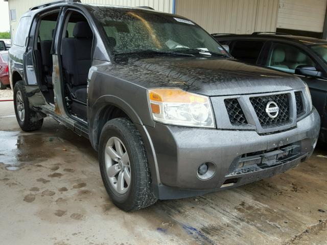 5N1AA08DX8N627873 - 2008 NISSAN ARMADA SE CHARCOAL photo 1