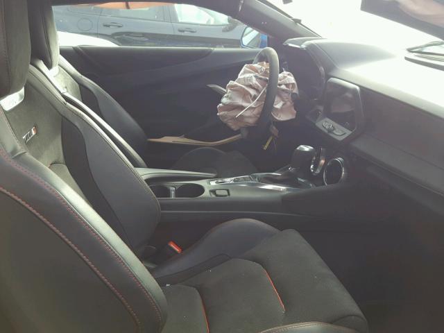 1G1FK1R63J0101657 - 2018 CHEVROLET CAMARO ZL1 蓝色 照片 5