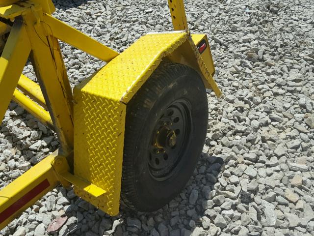 JTC20077L568R016 - 2007 MISC TRAILER Żółty zdjęcie 9