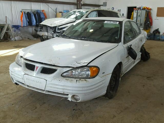1G2NF52E1YM767990 - 2000 PONTIAC GRAND AM S Սպիտակ լուսանկար 2