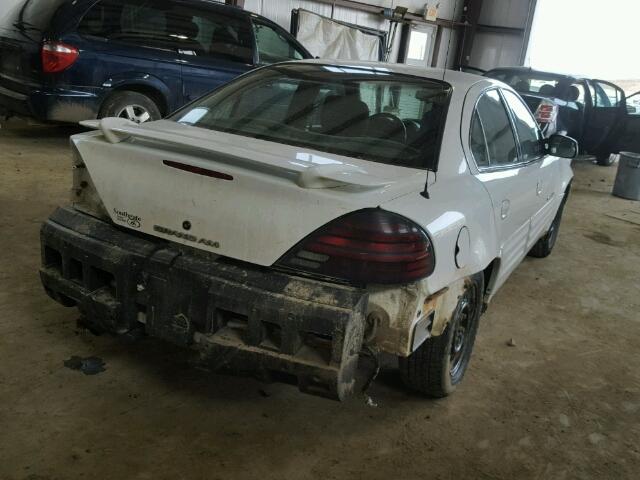 1G2NF52E1YM767990 - 2000 PONTIAC GRAND AM S Սպիտակ լուսանկար 4