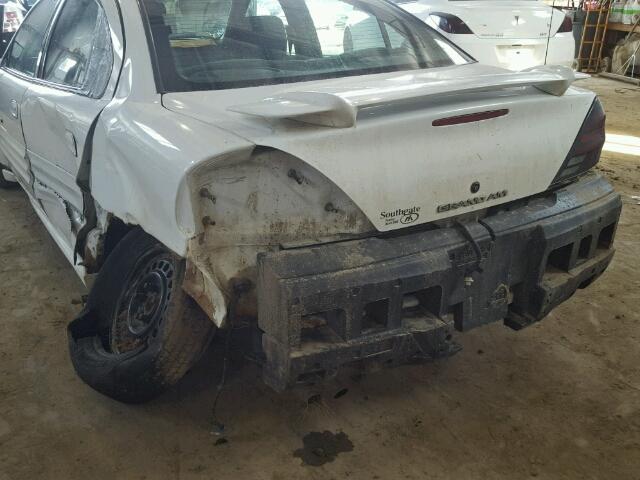 1G2NF52E1YM767990 - 2000 PONTIAC GRAND AM S Սպիտակ լուսանկար 9