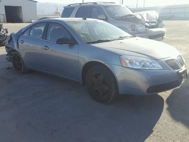 1G2ZG57B394174761 - 2009 PONTIAC G6 BLUE photo 1