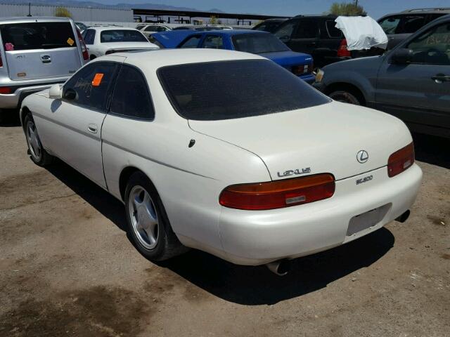 JT8JZ31C7R0017796 - 1994 LEXUS SC 300 WHITE photo 3