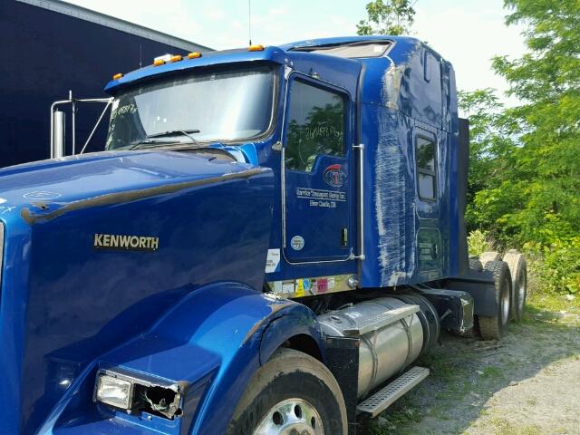 1XKDD49X8DJ365575 - 2013 KENWORTH CONSTRUCT BLUE photo 9