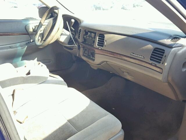 2G1WF52E459262365 - 2005 CHEVROLET IMPALA 蓝色 照片 5