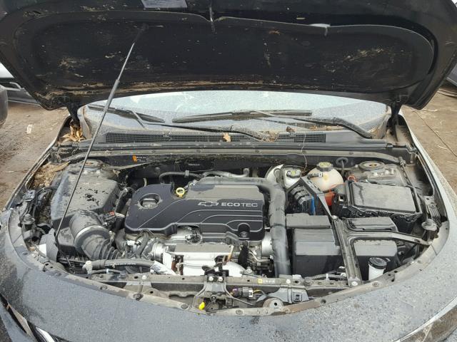 1G1ZB5ST7HF133197 - 2017 CHEVROLET MALIBU LS შავი ფოტო 7
