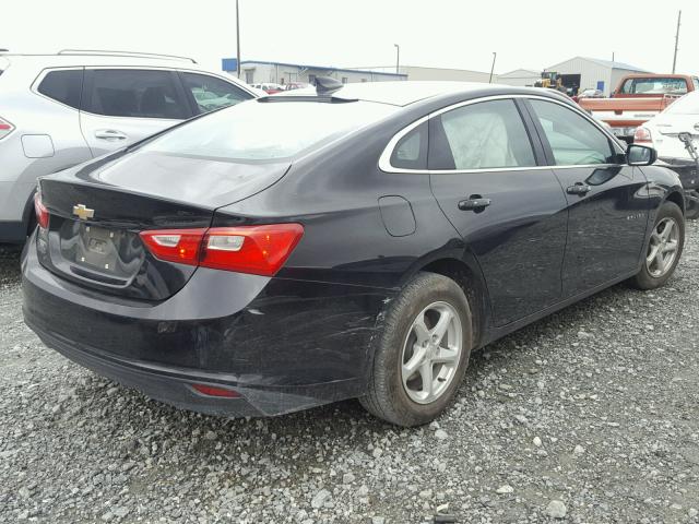 1G1ZB5ST9HF126350 - 2017 CHEVROLET MALIBU LS შავი ფოტო 4
