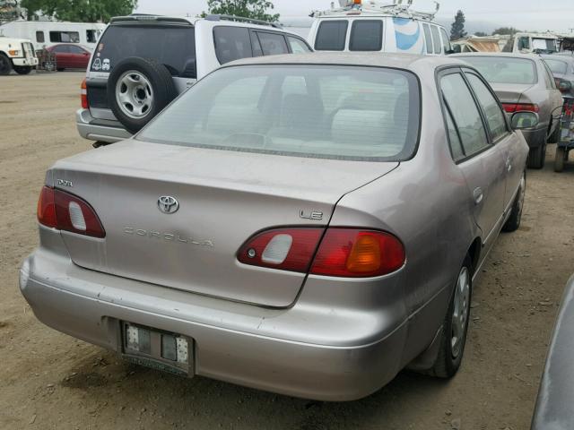 2T1BR18E6XC221591 - 1999 TOYOTA COROLLA VE 棕色 照片 4