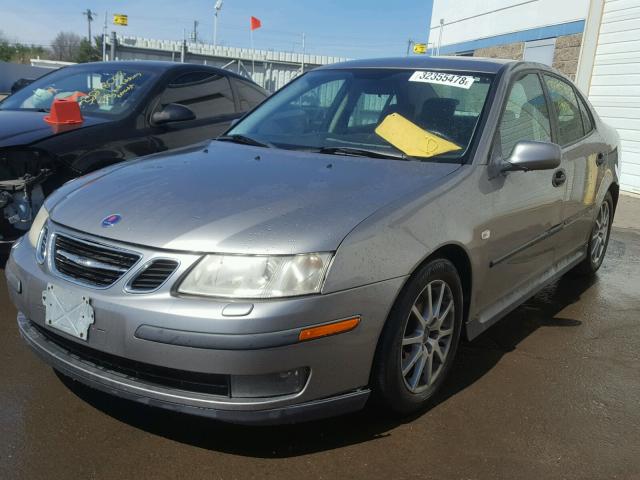 YS3FB49S431051802 - 2003 SAAB 9-3 LINEAR GRAY photo 2