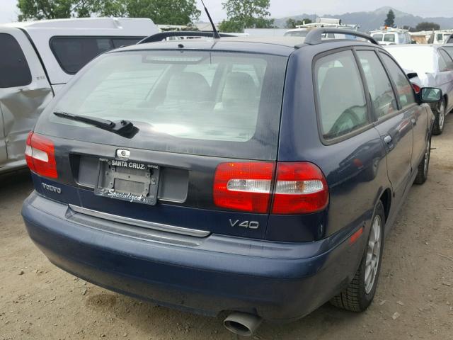 YV1VW27513F957802 - 2003 VOLVO V40 1.9T BLUE photo 4