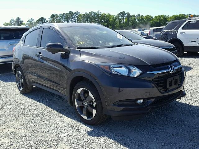 3CZRU5H79JM701008 - 2018 HONDA HR-V EXL BLACK photo 1