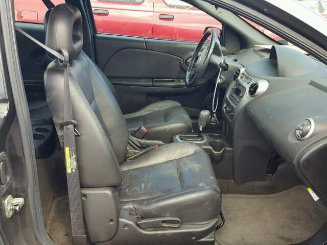 1G8AW12F85Z174504 - 2005 SATURN ION LEVEL GRAY photo 5