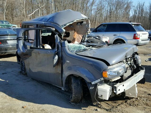 JN8AZ2KR0DT304374 - 2013 NISSAN CUBE S GRAY photo 1