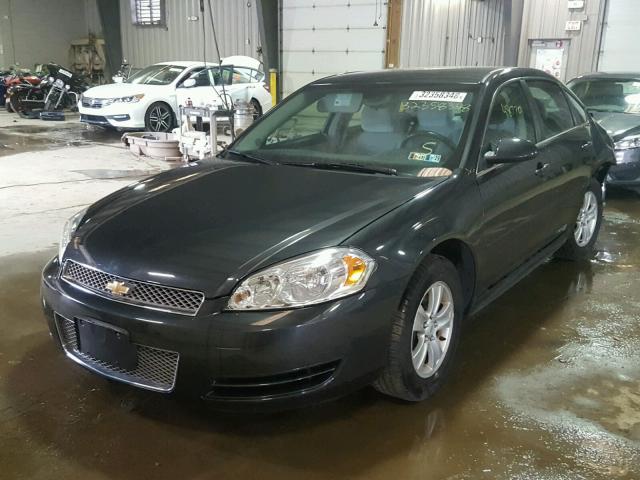 2G1WA5E35E1153114 - 2014 CHEVROLET IMPALA LIM GRAY photo 2