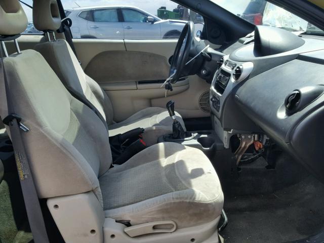 1G8AV12F44Z117038 - 2004 SATURN ION LEVEL GREEN photo 5