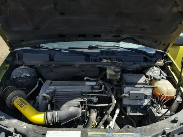 1G8AV12F44Z117038 - 2004 SATURN ION LEVEL GREEN photo 7