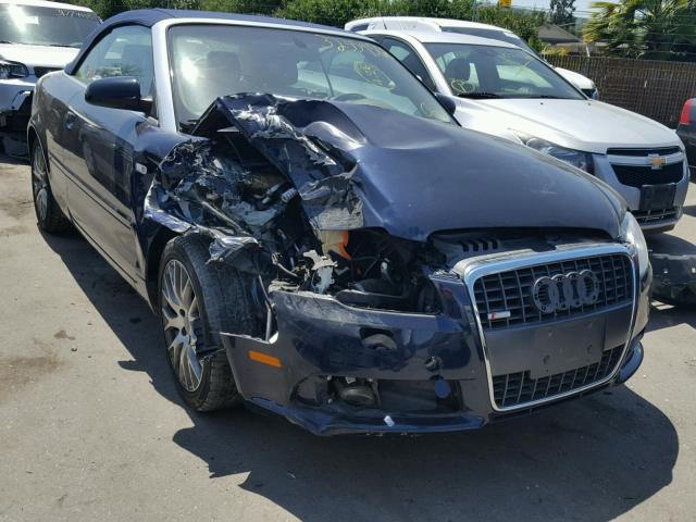 WAUAF48H49K001574 - 2009 AUDI A4 2.0T CA BLUE photo 1