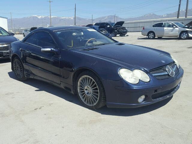 WDBSK71F77F126621 - 2007 MERCEDES-BENZ SL 550 BLACK photo 1