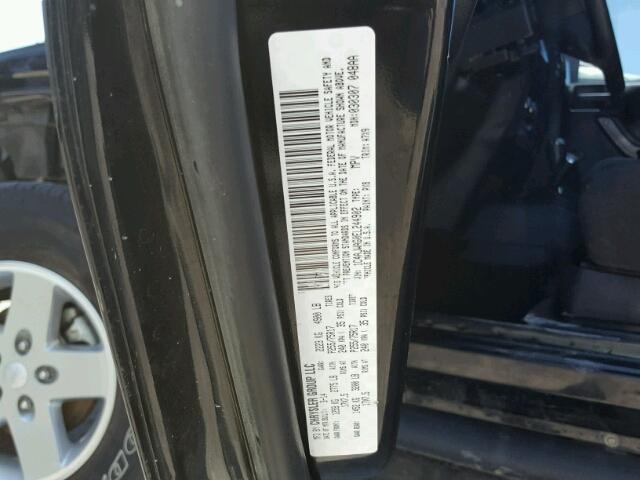 1C4AJWAG0EL244902 - 2014 JEEP WRANGLER S BLACK photo 10