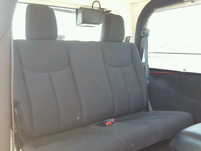 1C4AJWAG0EL244902 - 2014 JEEP WRANGLER S BLACK photo 6