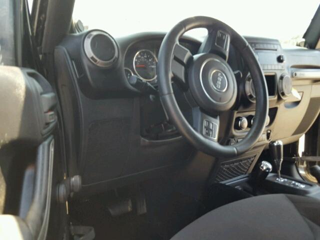1C4AJWAG0EL244902 - 2014 JEEP WRANGLER S BLACK photo 9