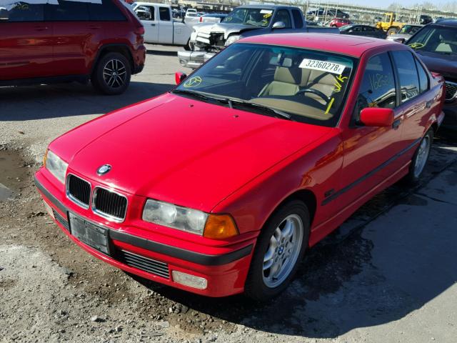 WBACD4326TAV35531 - 1996 BMW 328 I AUTO RED photo 2