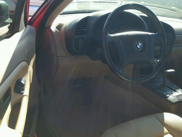 WBACD4326TAV35531 - 1996 BMW 328 I AUTO RED photo 9