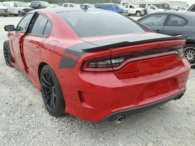 2C3CDXGJ4HH626591 - 2017 DODGE CHARGER R/ RED photo 3